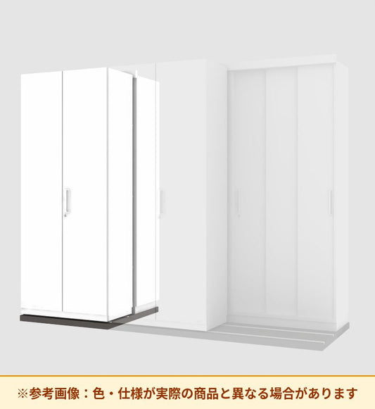 コクヨ 収納庫 エディア 2列セーバー 増連 両開き扉 後列引き違い SMU-CS89HSAWN