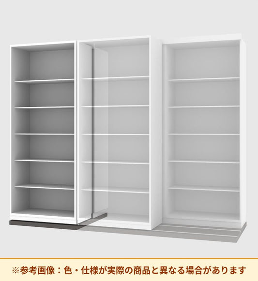 コクヨ 収納庫 エディア 2列セーバー 増連 オープン SMU-CLK89SAW