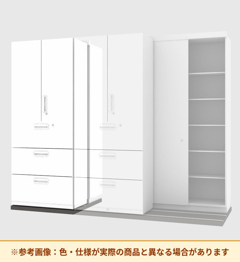 コクヨ 収納庫 エディア 2列セーバー 増連 両開き扉・ラテラル3段 SMU-CLL3AS59SAW