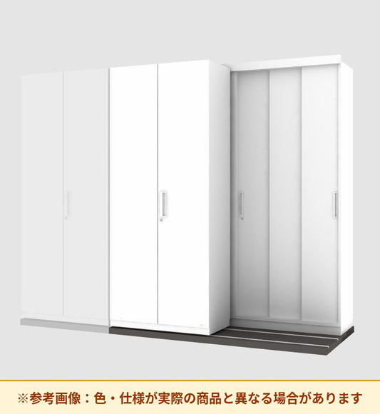 コクヨ 収納庫 エディア 2列セーバー 基本 両開き扉 後列引き違い SMU-S89HSAWN