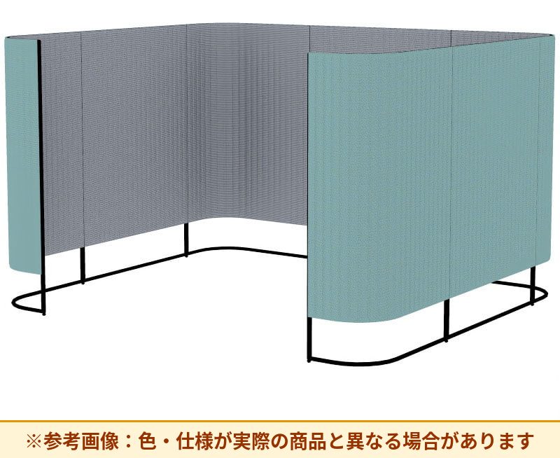 コクヨ インフレーム クロスタイプ 素材詳細：フレーム／スチール、焼付塗装 パネル／表面材：クロス、クッション材：ポリウレタンフォーム アジャスター／ナイロン(調整範囲15㎜) パネル仕様：ブース仕様 SN-TC613