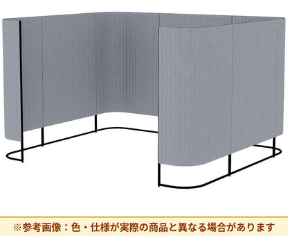 コクヨ インフレーム クロスタイプ 素材詳細：フレーム／スチール、焼付塗装 パネル／表面材：クロス、クッション材：ポリウレタンフォーム アジャスター／ナイロン(調整範囲15㎜) パネル仕様：ブース仕様 SN-TC613