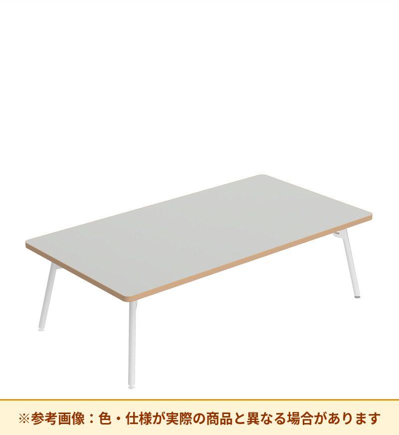 コクヨ テーブル フランカ 角形スチール4本脚 ハイグレード天板 TFK-MK1208LH