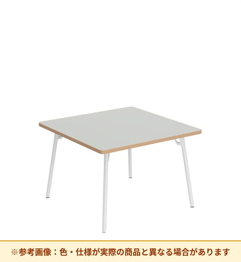 コクヨ テーブル フランカ 正方形スチール4本脚 ハイグレード天板 TFK-MS0808KH