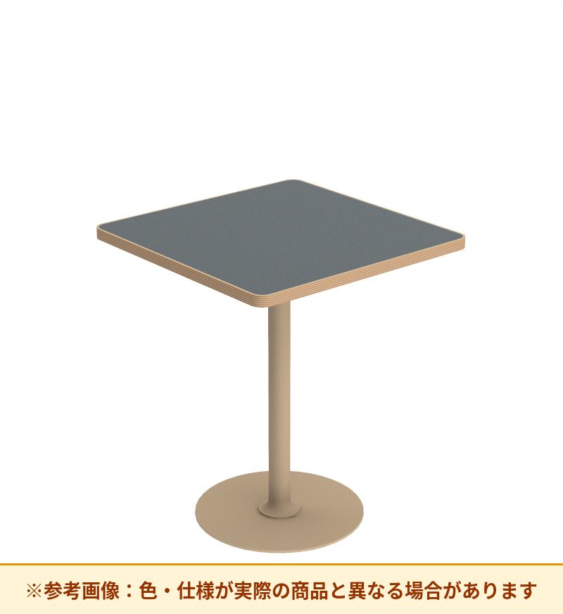 コクヨ テーブル フランカ 正方形単柱脚 ハイグレード天板 TFK-SS0404MH
