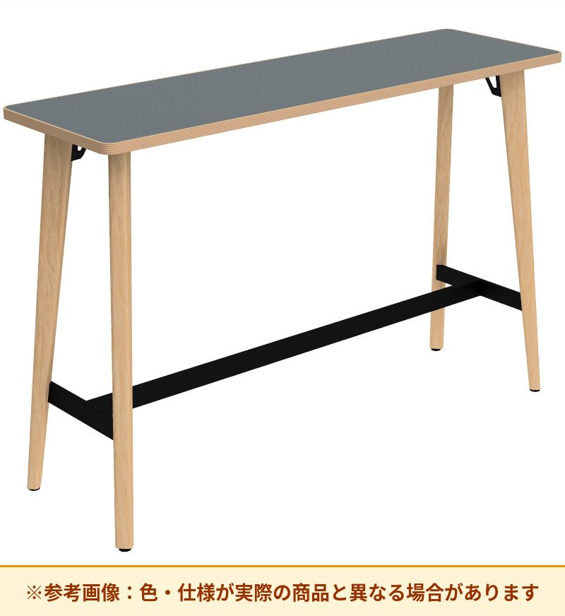 コクヨ テーブル フランカ 角形木製4本脚 ハイグレード天板 TFK-WK1804HH-W