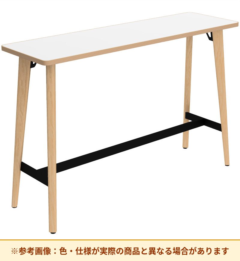 コクヨ テーブル フランカ 角形木製4本脚 スタンダード天板 TFK-WK1804HM-W