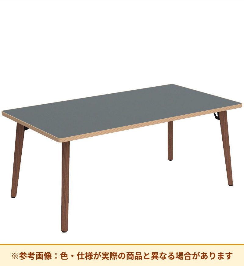 コクヨ テーブル フランカ 角形木製4本脚 ハイグレード天板 TFK-WK1208KH-W
