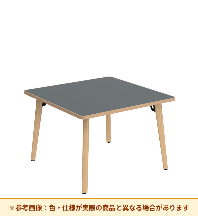 コクヨ テーブル フランカ 正方形木製4本脚 ハイグレード天板 TFK-WS0808KH-W