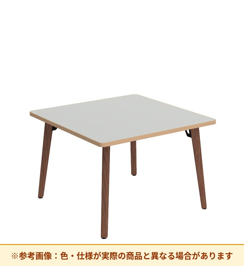 コクヨ テーブル フランカ 正方形木製4本脚 ハイグレード天板 TFK-WS0808KH-W