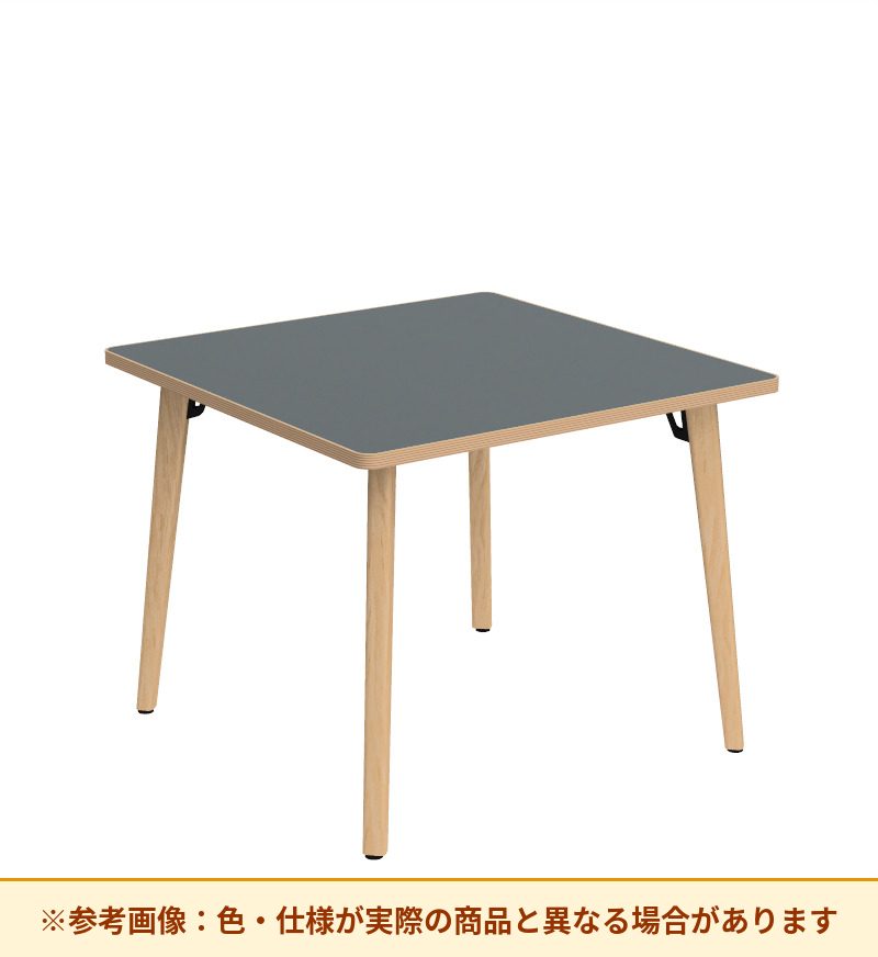 コクヨ テーブル フランカ 正方形木製4本脚 ハイグレード天板 TFK-WS0808MH-W