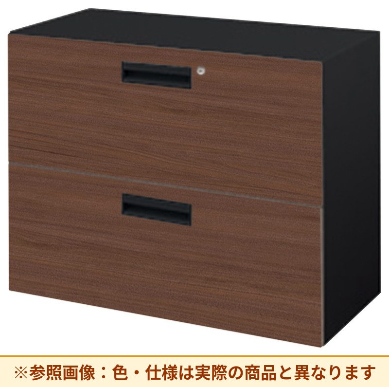 コクヨ エディア＜木目タイプ＞ ラテラルタイプ 扉素材：スチール 本体素材：スチール BWU-L2A39SAWDT1