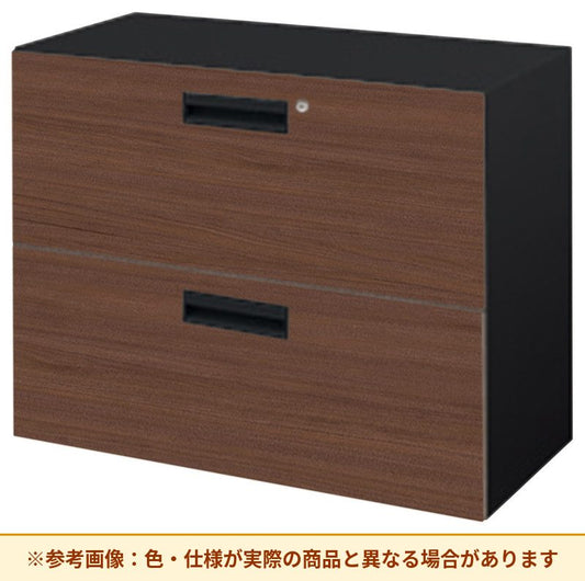 コクヨ エディア＜木目タイプ＞ ラテラルタイプ 扉素材：スチール 本体素材：スチール BWU-L2A39SAWDT1