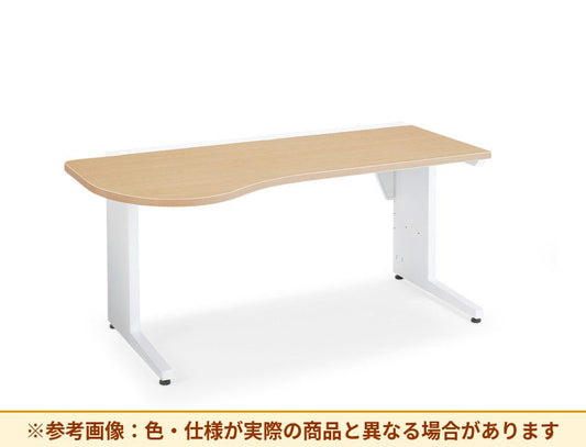 コクヨ 診察室・処置室 診察デスク/ラウンドタイプ(L) 天板形状:その他 R仕様:左タイプ（参考画像）