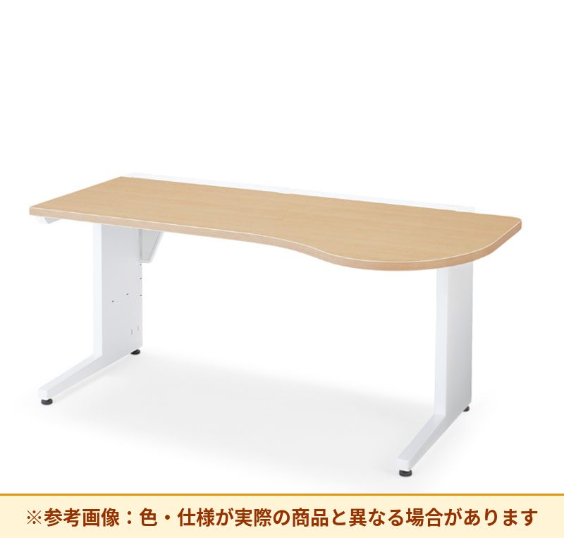 コクヨ 診察室・処置室 診察デスク／ﾗｳﾝﾄﾞﾀｲﾌﾟ(R) 天板形状：その他 R仕様：右タイプ HIF-R1808R-SW