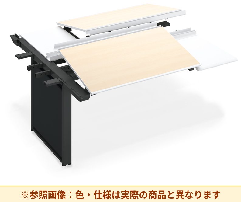 コクヨ テーブル アプティス 両面トレータイプ 増連 DUP-TJ1414