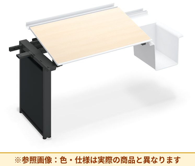 コクヨ テーブル アプティス 片面バスケットタイプ 増連 DUP-BJ1407