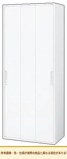 コクヨ エディア＜スタンダードタイプ＞ 引き違いタイプ 本体素材：スチール 扉仕様：標準仕様 BWU-H389SSAWNN