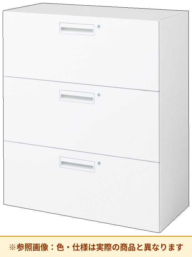 コクヨ エディア＜スタンダードタイプ＞ ラテラルタイプ 本体素材：スチール 扉仕様：標準仕様 BWU-LR3AD59SSAWNN