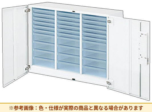 コクヨ エディア＜スタンダードタイプ＞ クリスタルトレイタイプ 本体素材：スチール 扉仕様：トレイ仕様 BWU-SPA339SAWN
