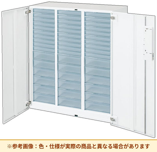 コクヨ エディア<スタンダードタイプ> クリスタルトレイタイプ 本体素材:スチール 扉仕様:トレイ仕様（参考画像）