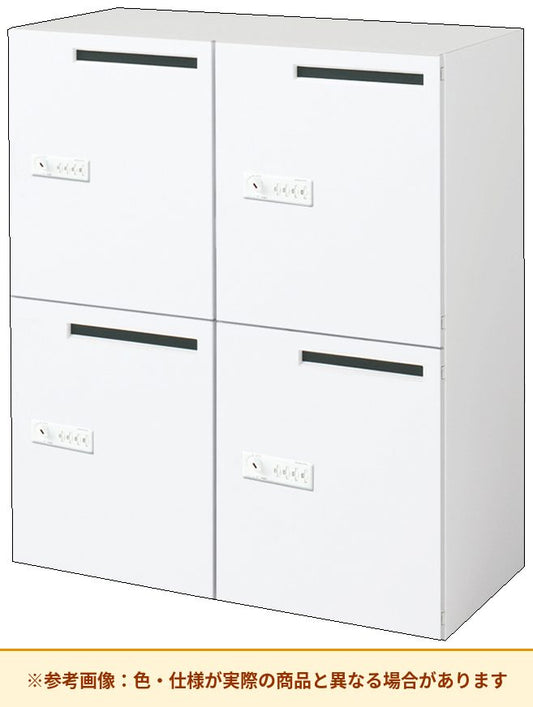 コクヨ エディア＜ロッカータイプ＞ 4人用～6人用 本体素材：スチール 列数：2列 BWU-RN4M59SAWNN
