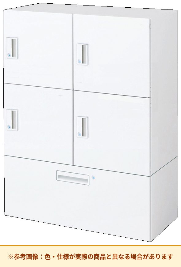 コクヨ エディア＜ロッカータイプ＞ 4人用～6人用 本体素材：スチール 列数：2列 BWU-RN4LD69SAWN5