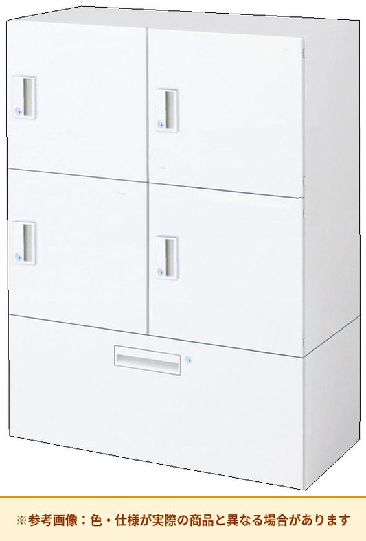 コクヨ エディア＜ロッカータイプ＞ 4人用～6人用 本体素材：スチール 列数：2列 BWU-RN4LD69SAWN5