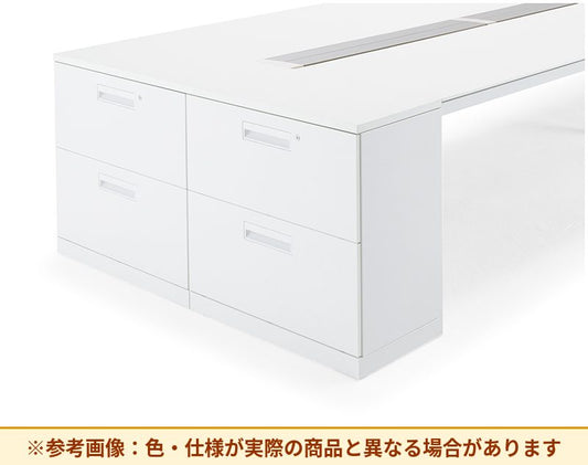 コクヨ 収納庫 エディア ラテラル2段 BWU-DEL2A27SSAW